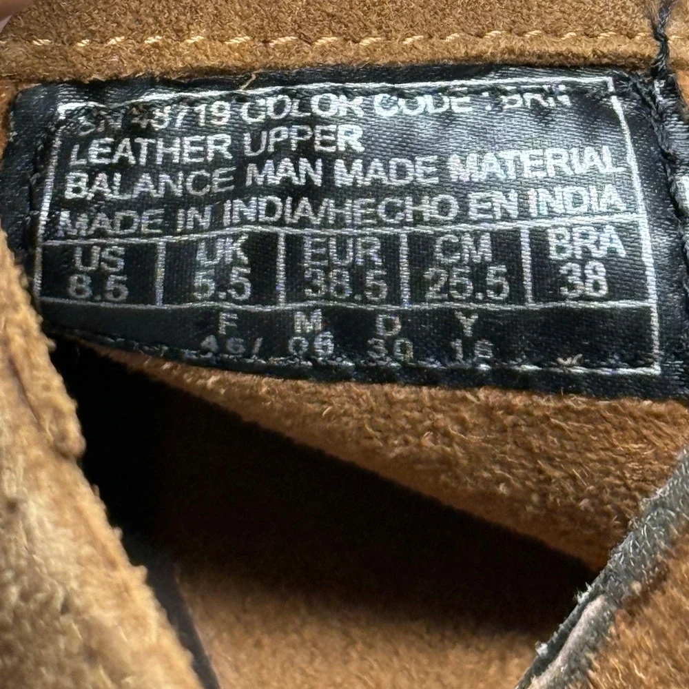Skechers‎ Women Lovely Brown Suede Ankle Boots 8.5 Western Hipster Office Boho